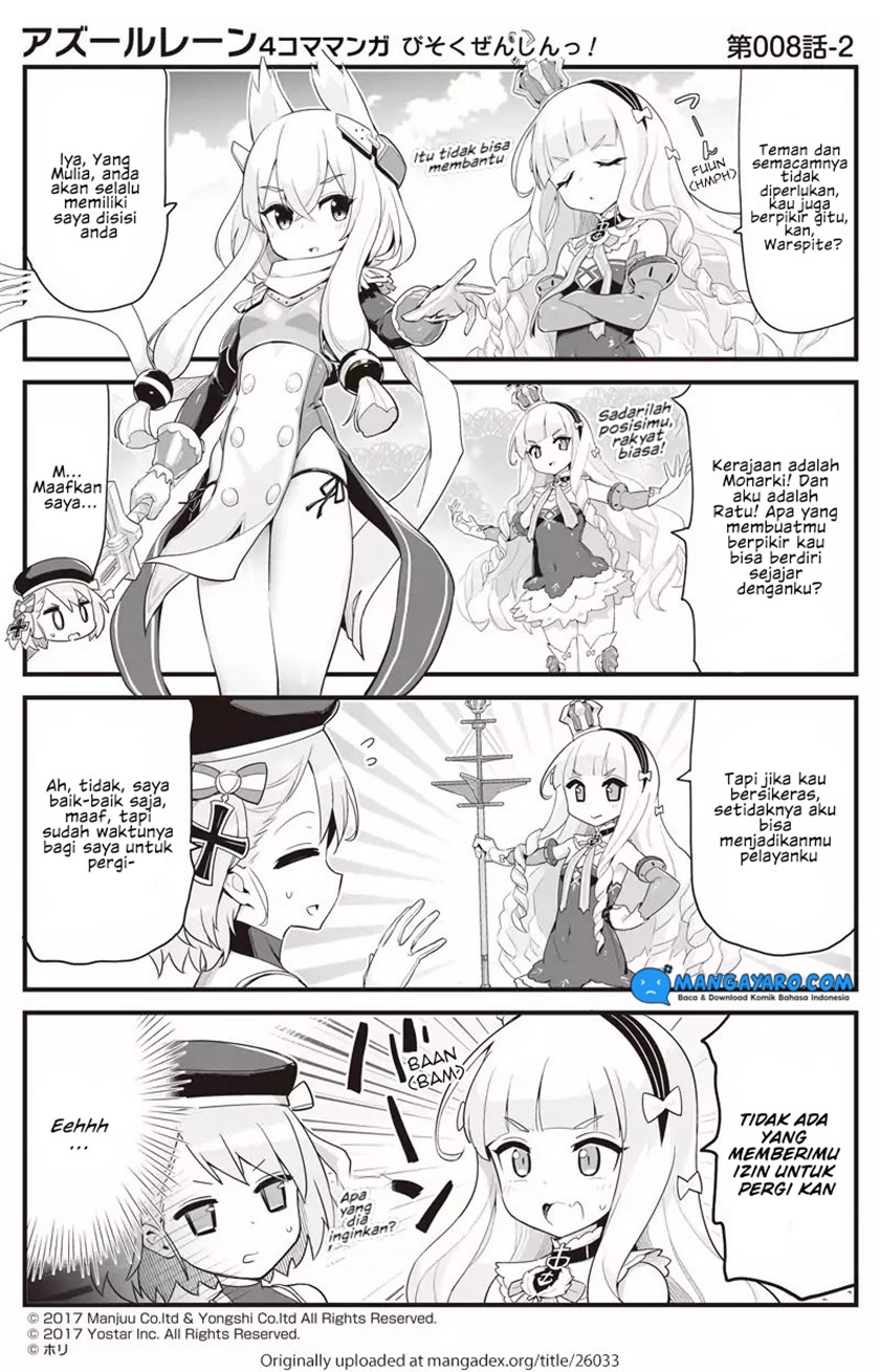 Azur Lane 4-koma: Slow Ahead! Chapter 8-10