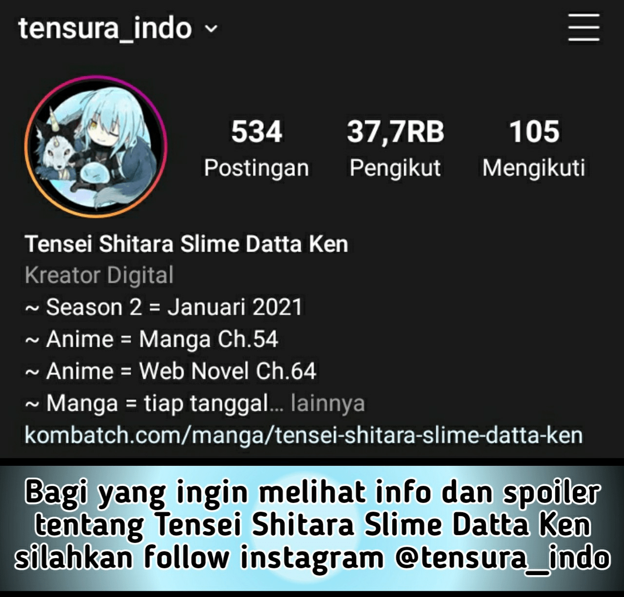 Tensei Shitara Slime Datta Ken Chapter 73