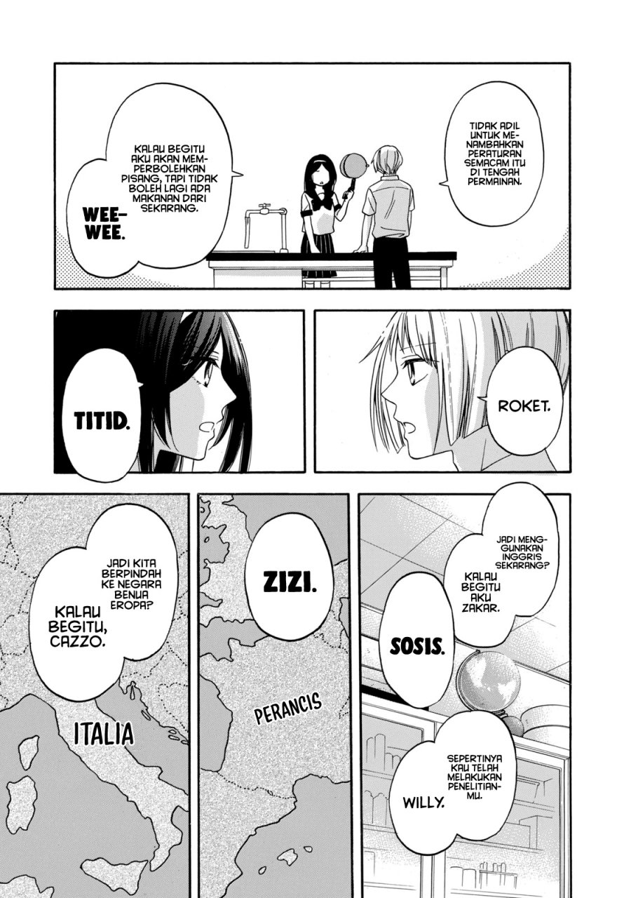 Hanazono and Kazoe’s Bizzare After School Rendezvous Chapter 9