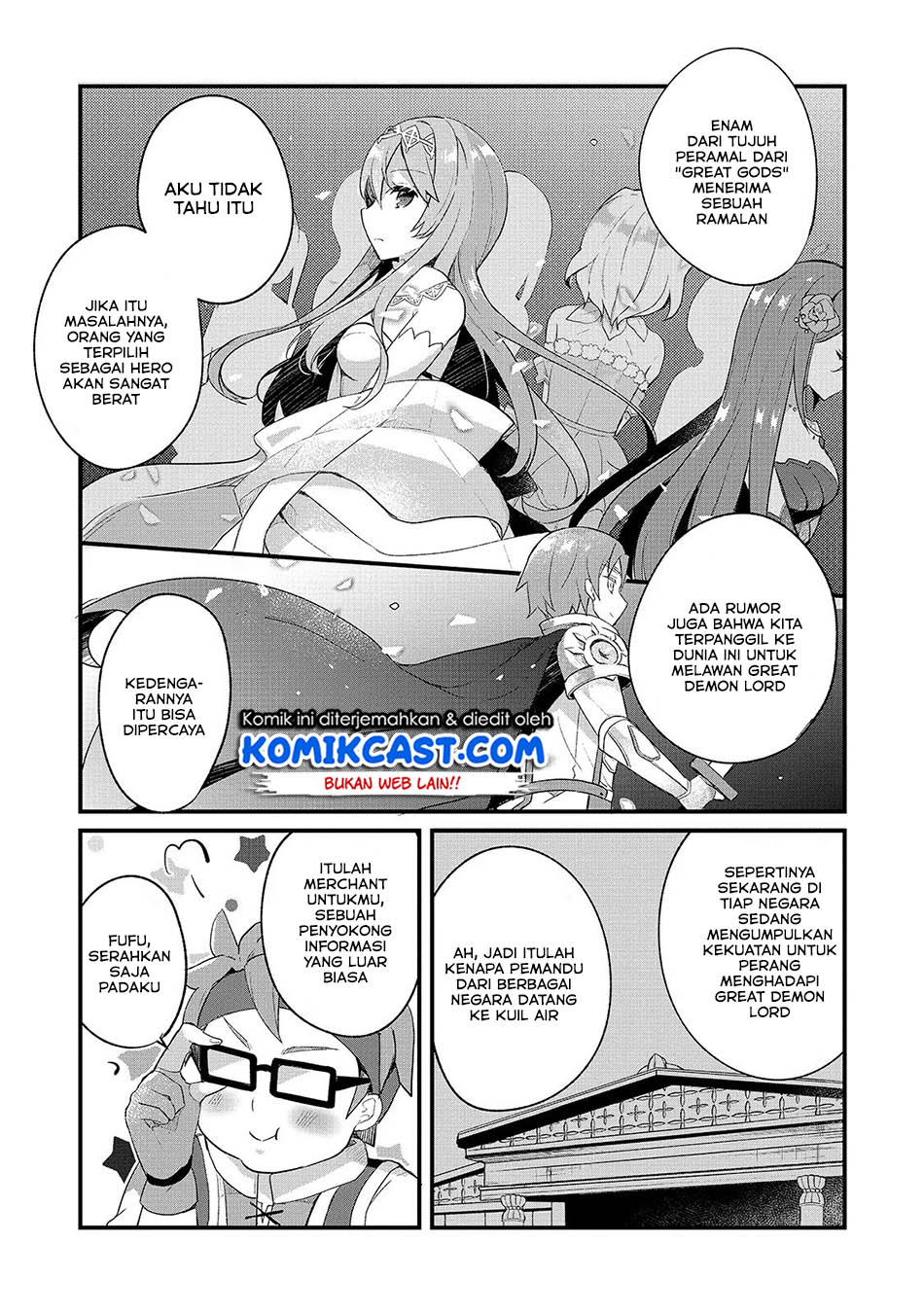Shinja Zero no Megami-sama to Hajimeru Isekai Kouryaku Chapter 3.2