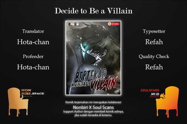 Decide to Be a Villain Chapter 2