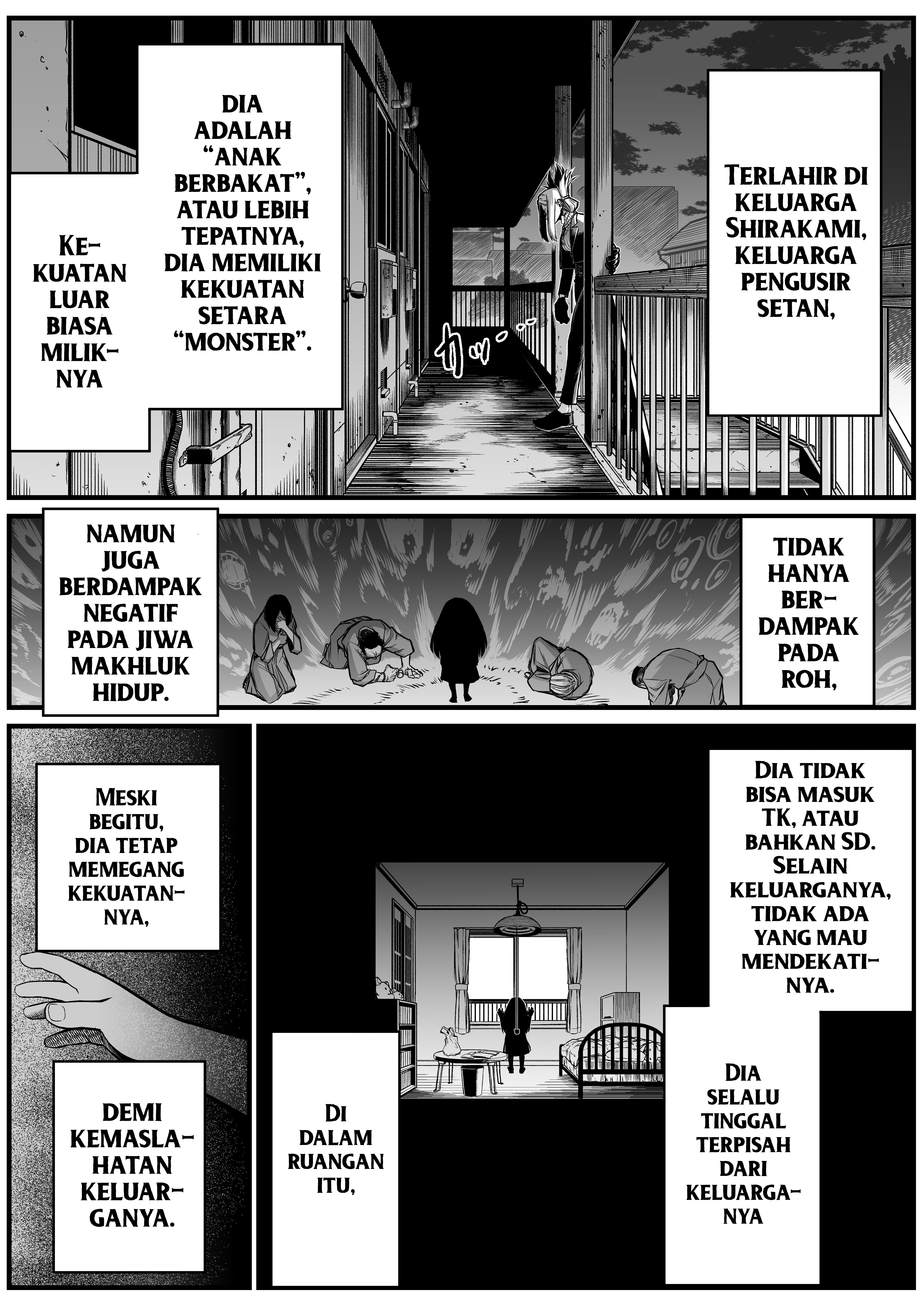 The Strongest Haunted House and the Guy With No Spiritual Sense Chapter 8