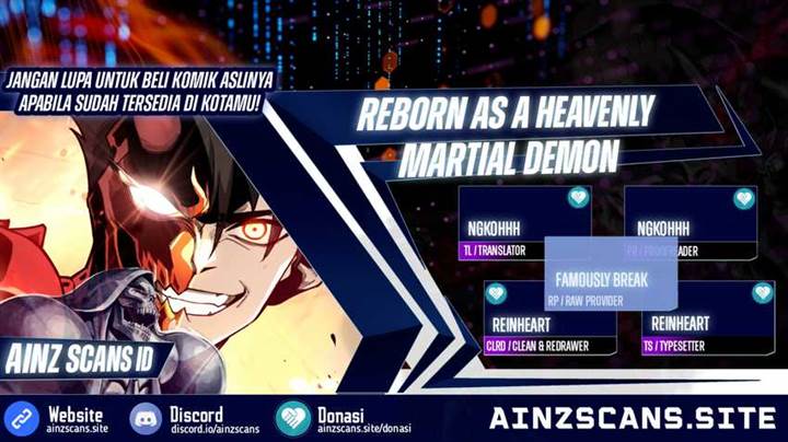 Reborn as a Heavenly Martial Demon Chapter 3