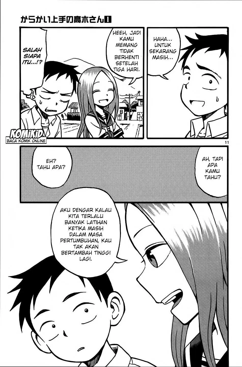 Karakai Jouzu no Takagi-san Chapter 04