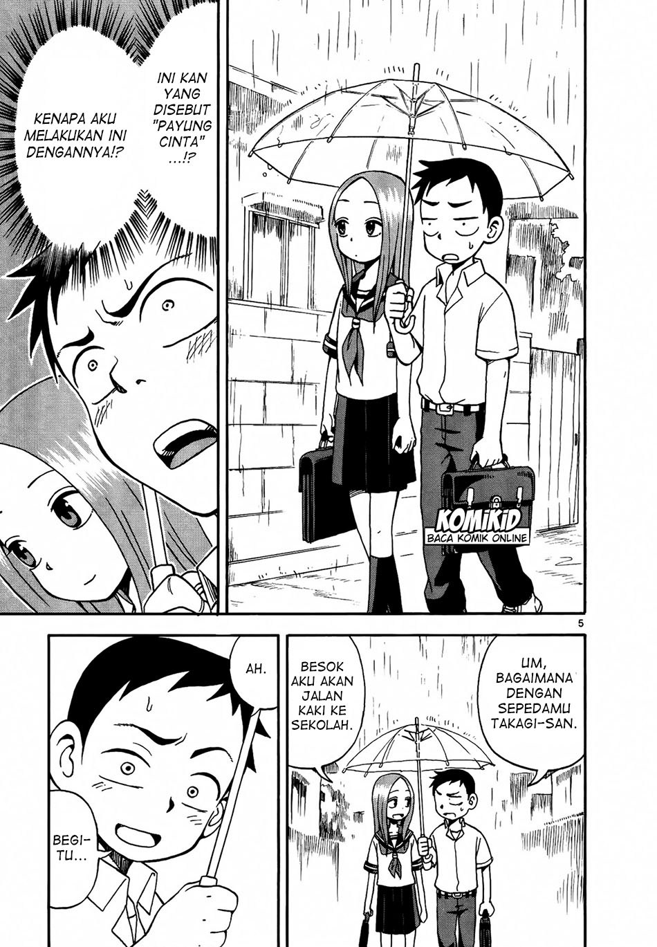 Karakai Jouzu no Takagi-san Chapter 07