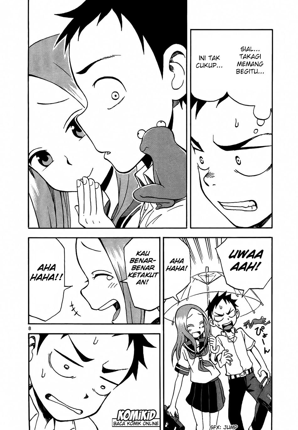 Karakai Jouzu no Takagi-san Chapter 07