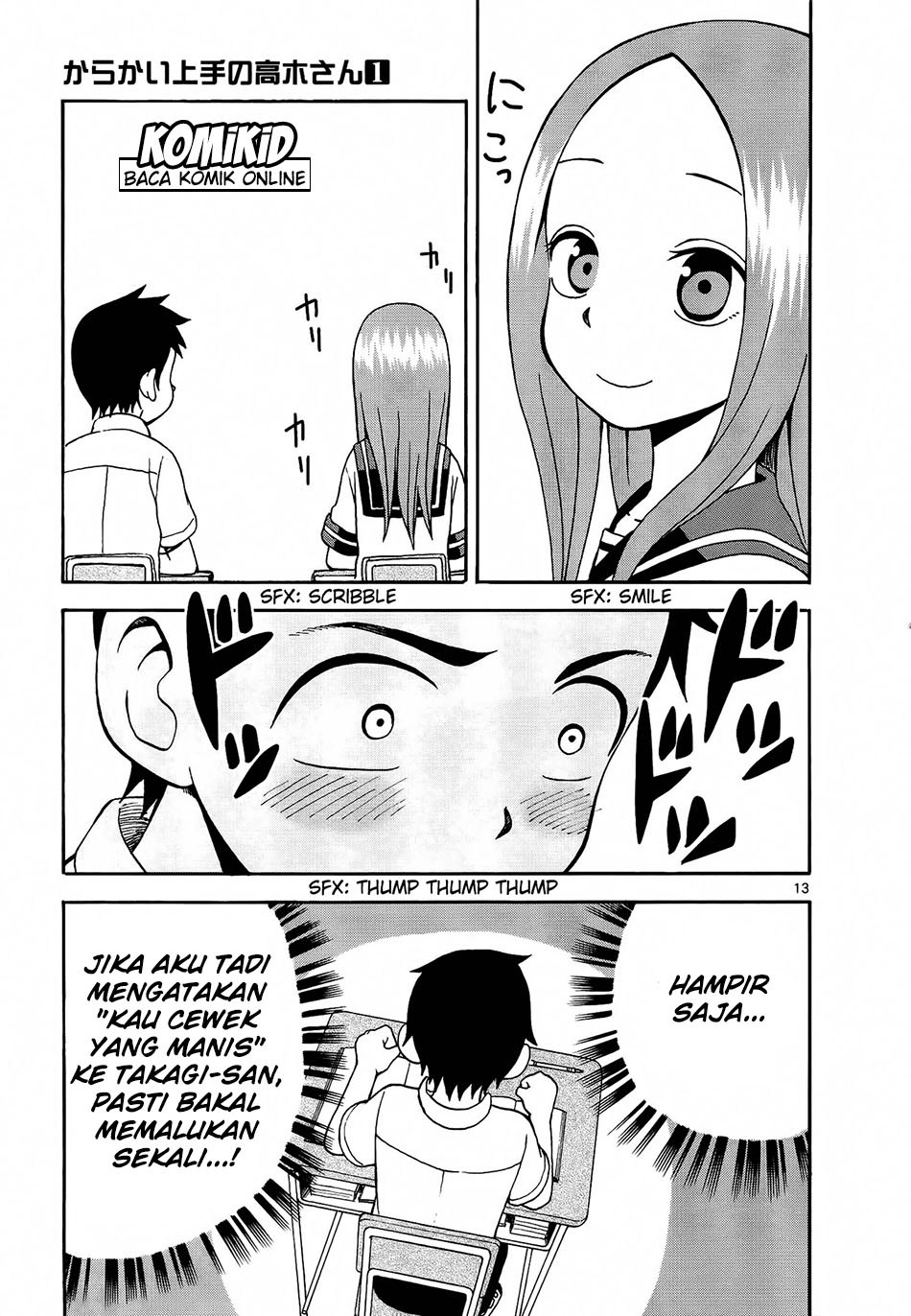 Karakai Jouzu no Takagi-san Chapter 08