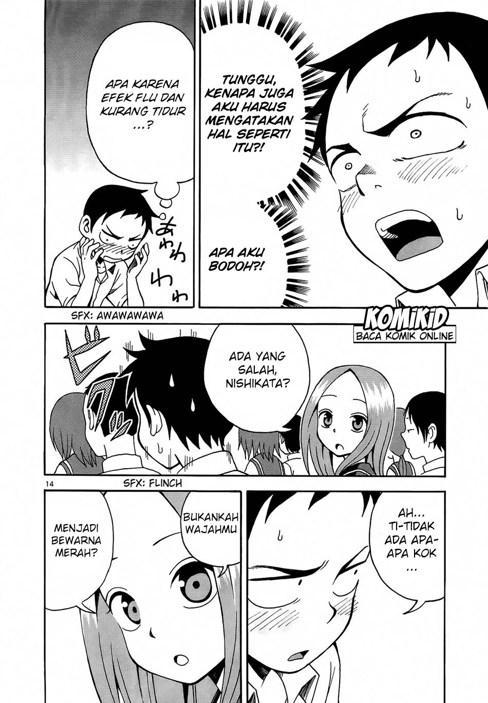 Karakai Jouzu no Takagi-san Chapter 08