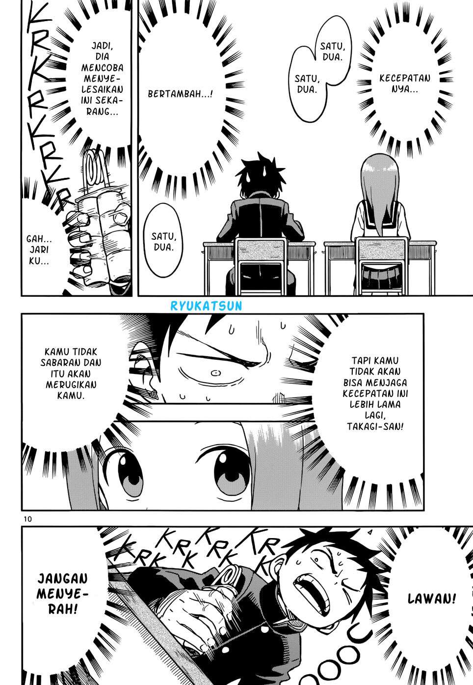 Karakai Jouzu no Takagi-san Chapter 103