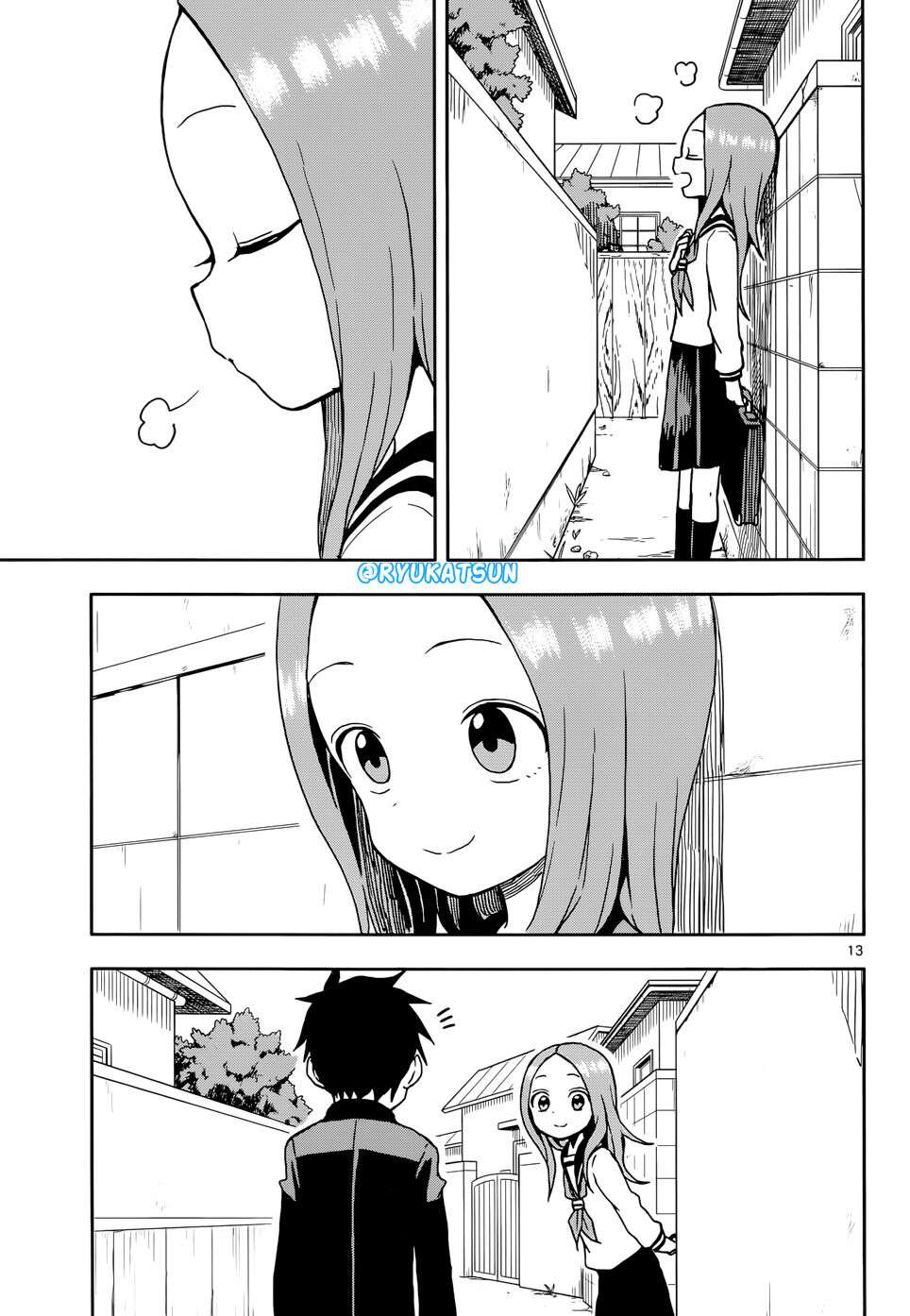 Karakai Jouzu no Takagi-san Chapter 105