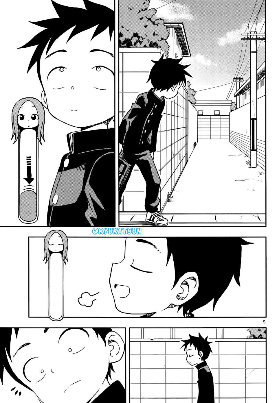 Karakai Jouzu no Takagi-san Chapter 105