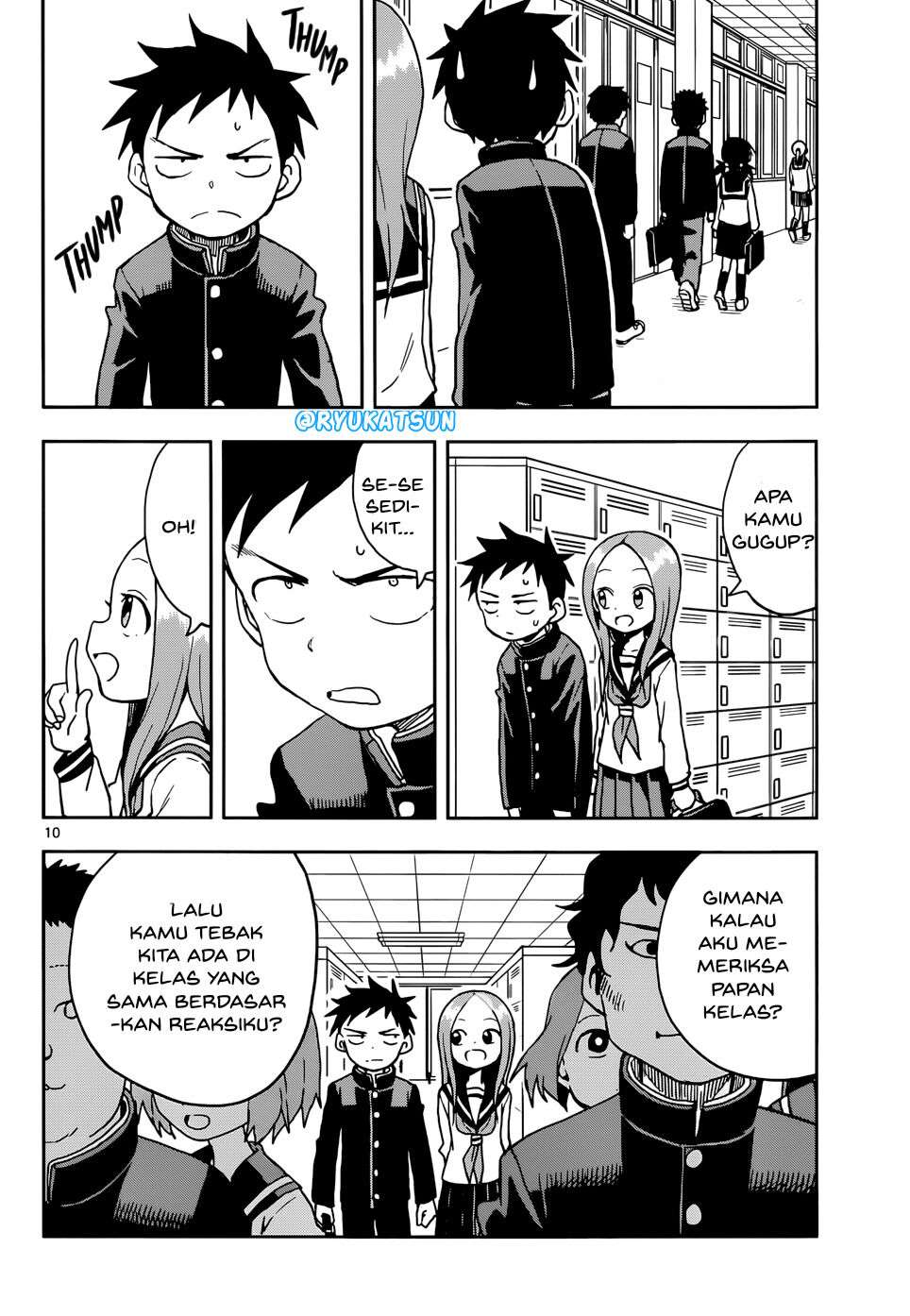 Karakai Jouzu no Takagi-san Chapter 107