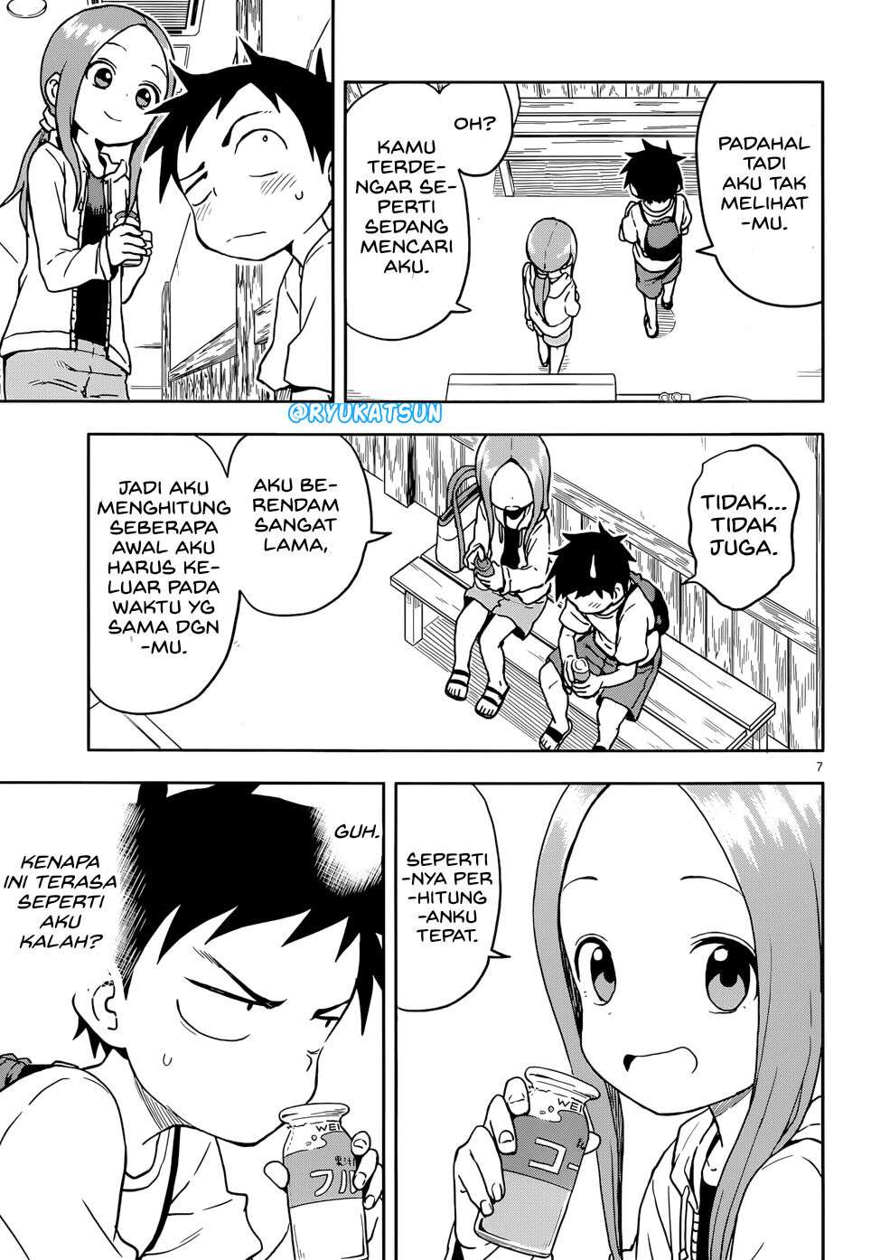 Karakai Jouzu no Takagi-san Chapter 109