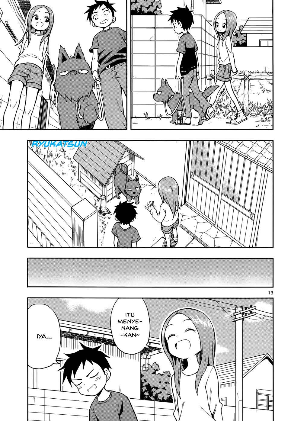 Karakai Jouzu no Takagi-san Chapter 111