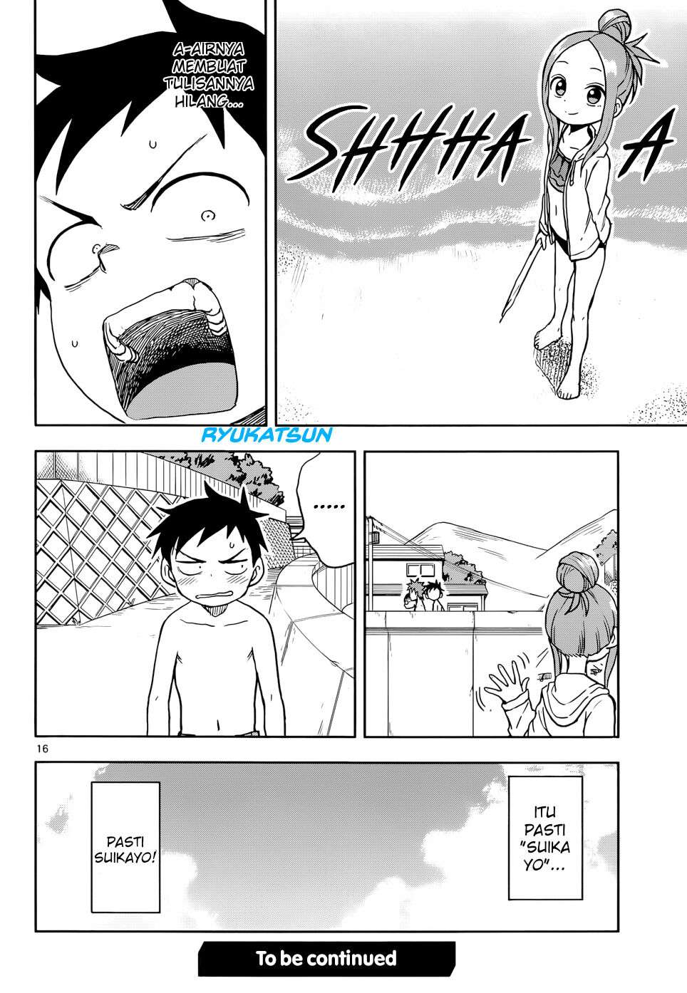 Karakai Jouzu no Takagi-san Chapter 112