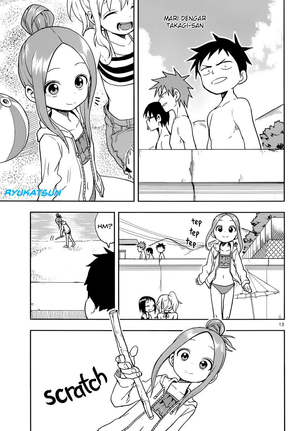 Karakai Jouzu no Takagi-san Chapter 112