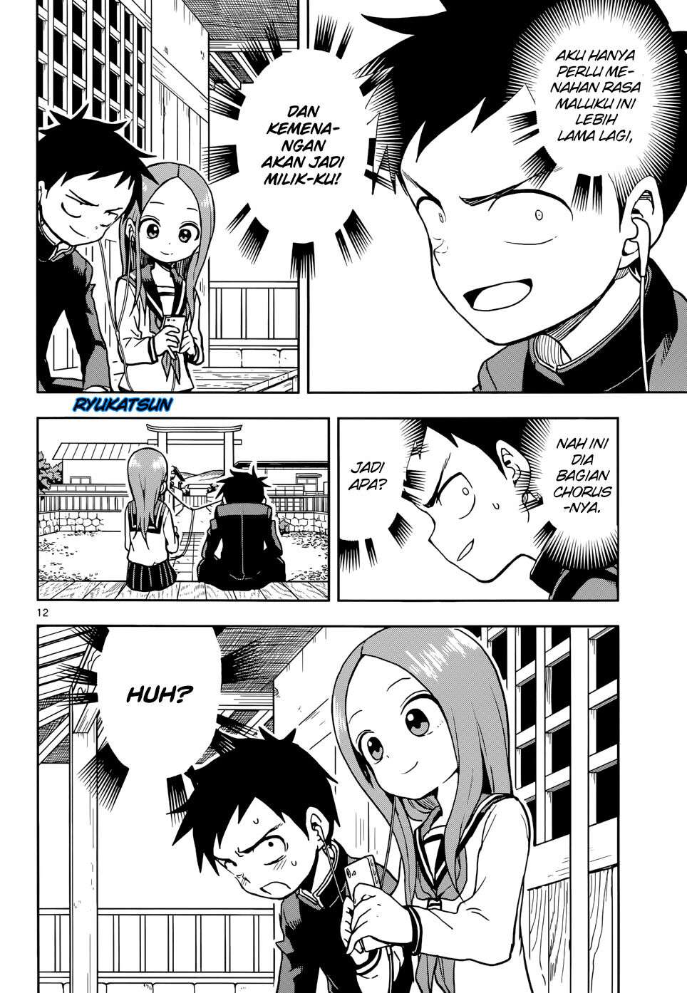 Karakai Jouzu no Takagi-san Chapter 113