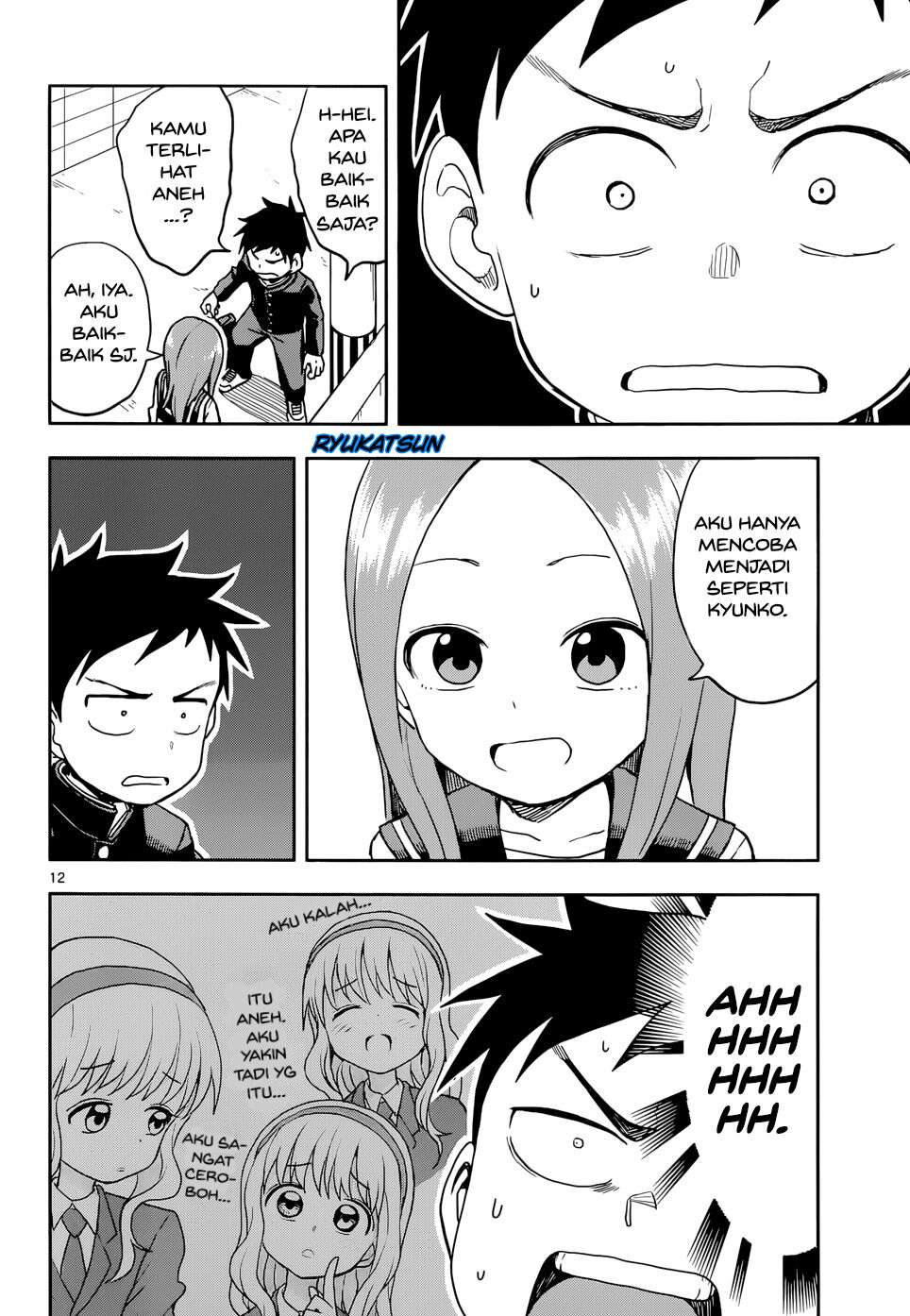 Karakai Jouzu no Takagi-san Chapter 114