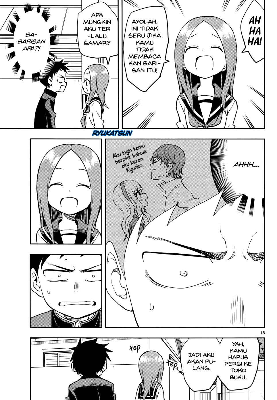 Karakai Jouzu no Takagi-san Chapter 114