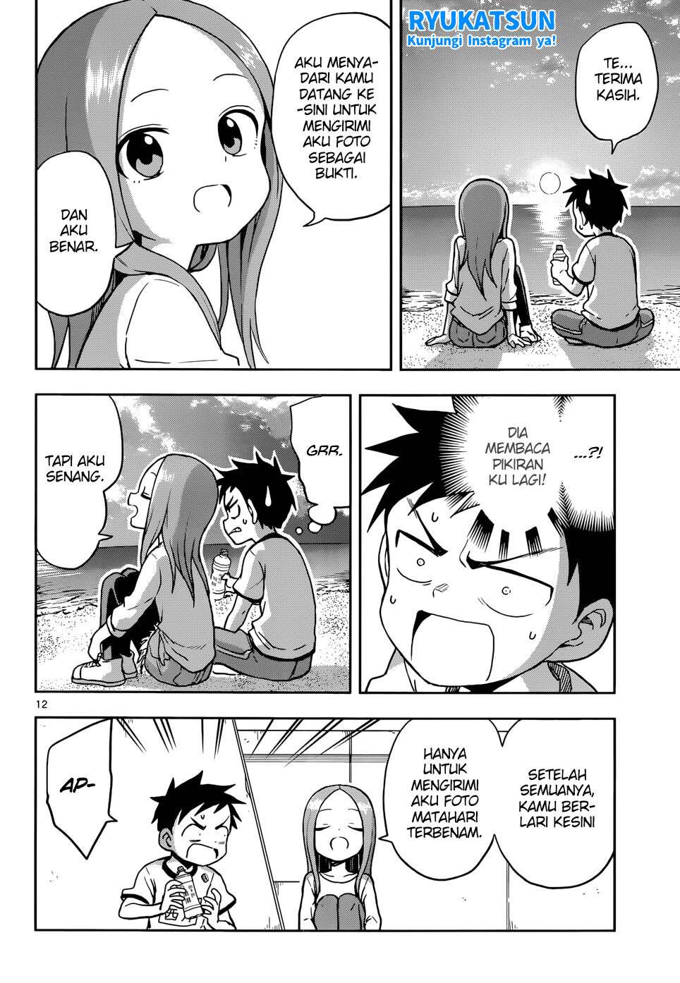 Karakai Jouzu no Takagi-san Chapter 115