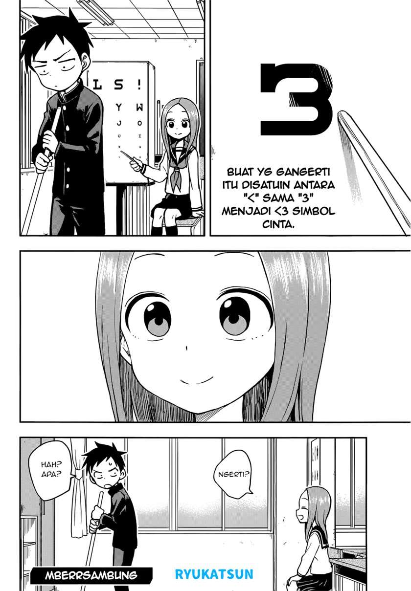 Karakai Jouzu no Takagi-san Chapter 128