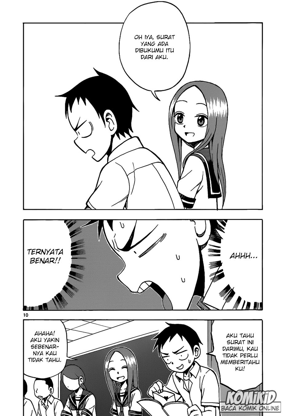 Karakai Jouzu no Takagi-san Chapter 13