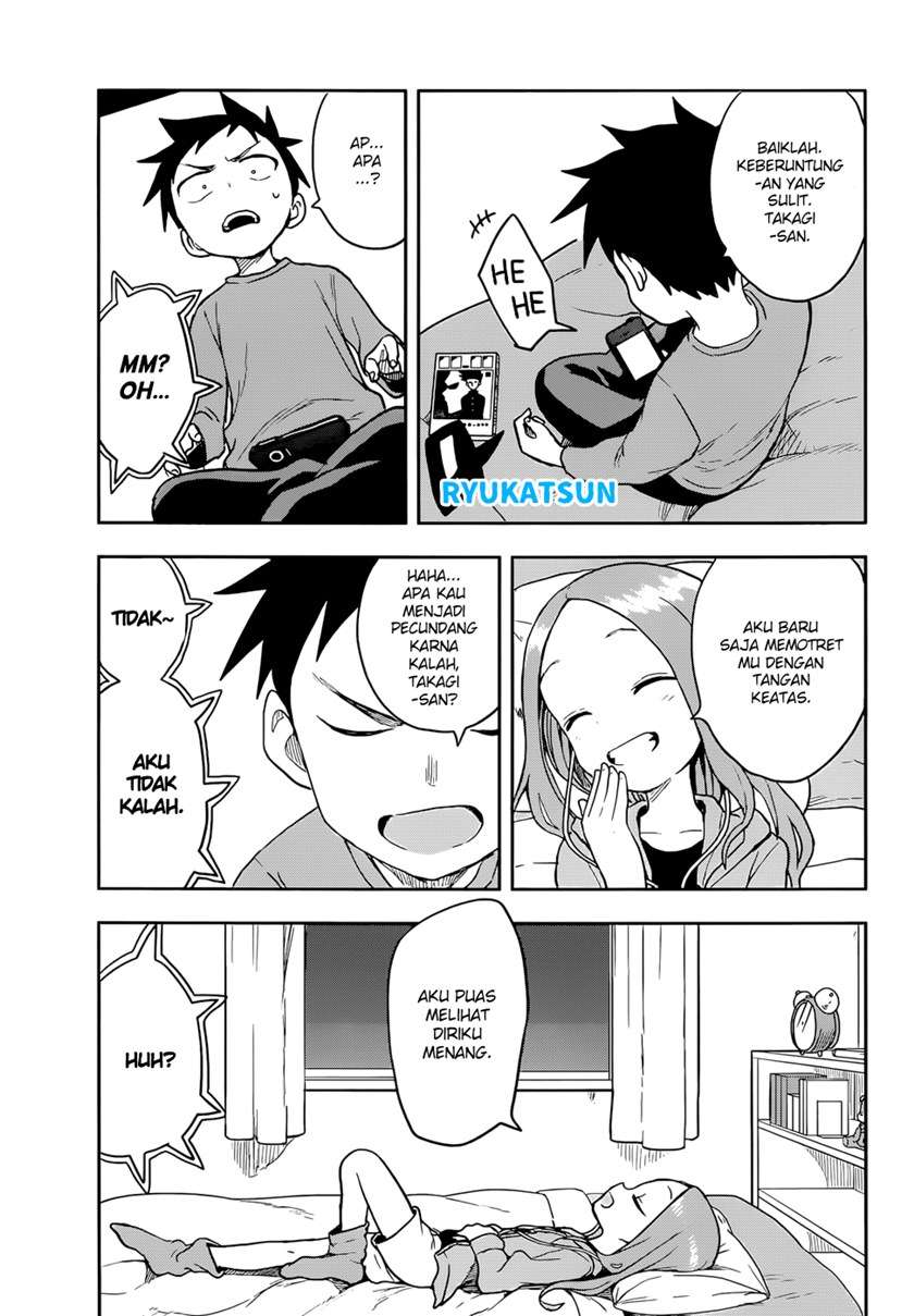 Karakai Jouzu no Takagi-san Chapter 134