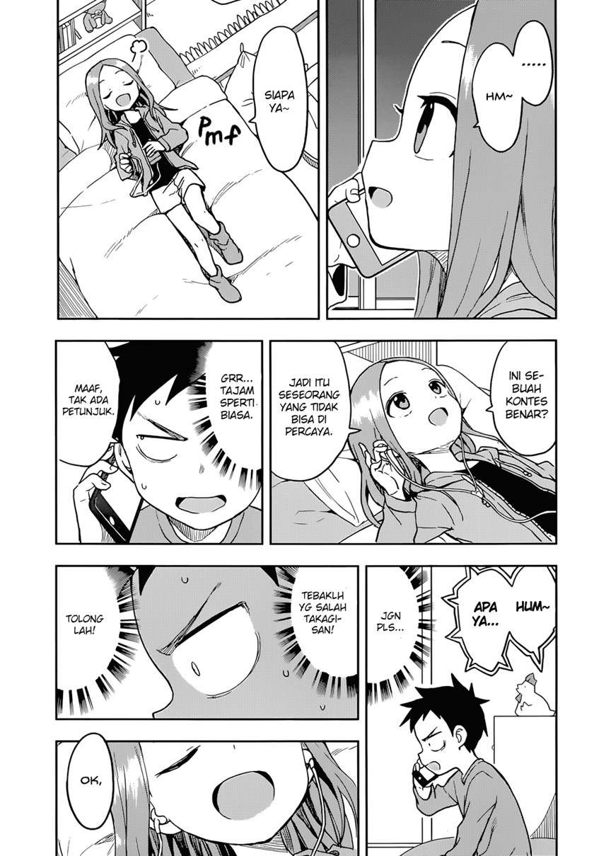 Karakai Jouzu no Takagi-san Chapter 134