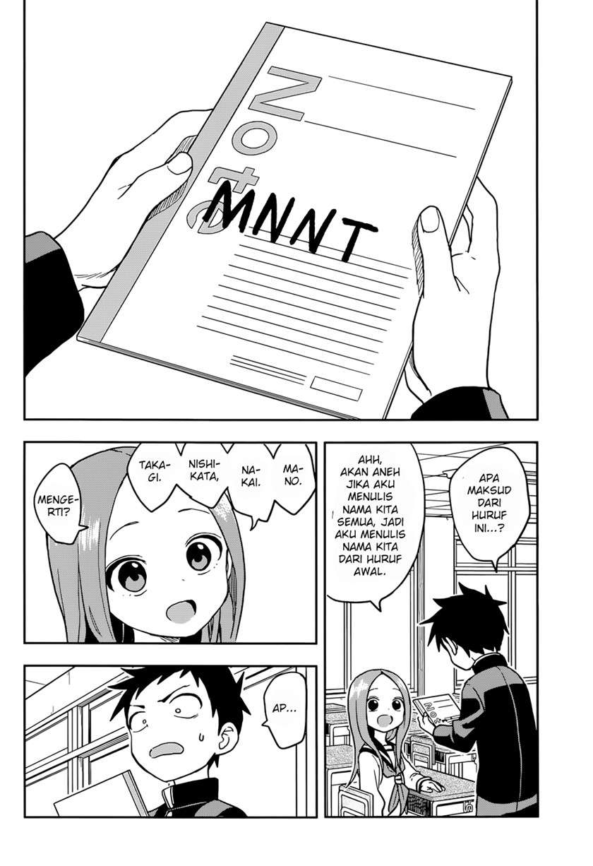 Karakai Jouzu no Takagi-san Chapter 136