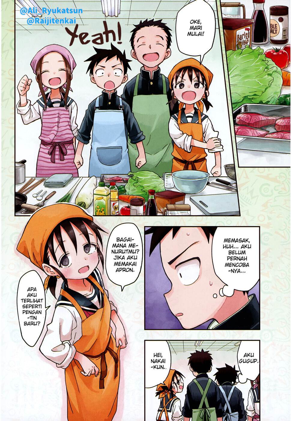 Karakai Jouzu no Takagi-san Chapter 140