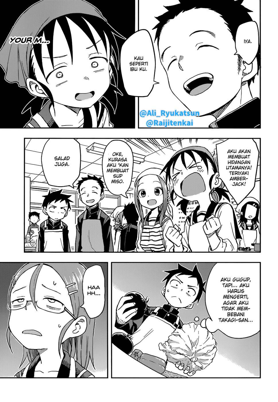 Karakai Jouzu no Takagi-san Chapter 140