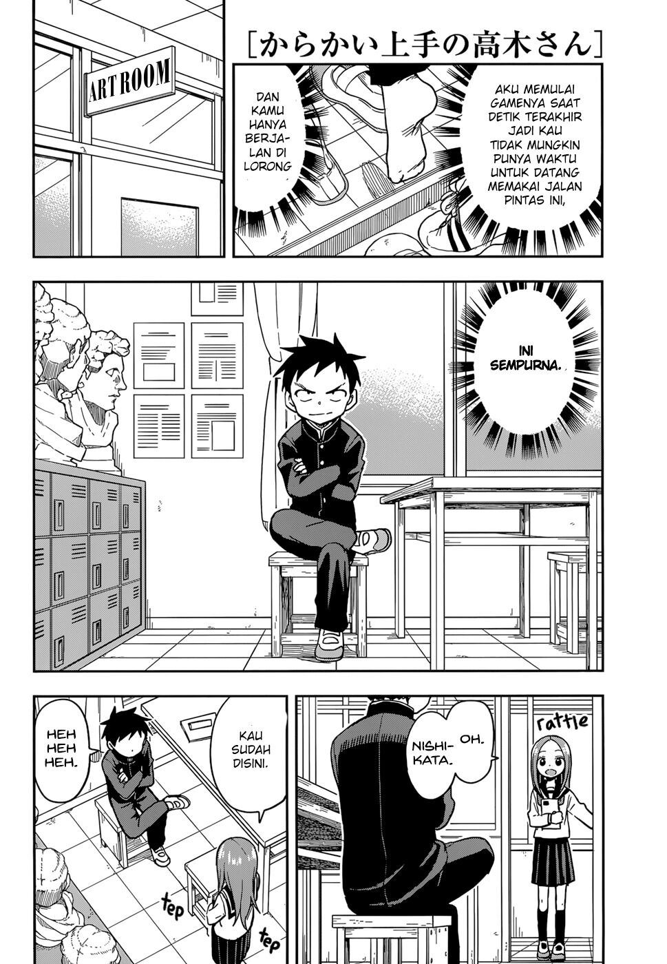 Karakai Jouzu no Takagi-san Chapter 141