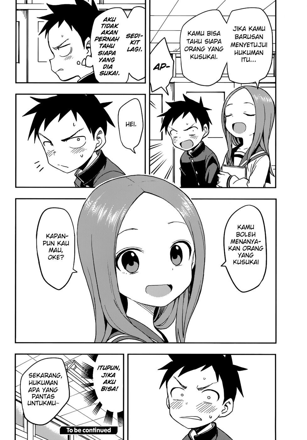 Karakai Jouzu no Takagi-san Chapter 141