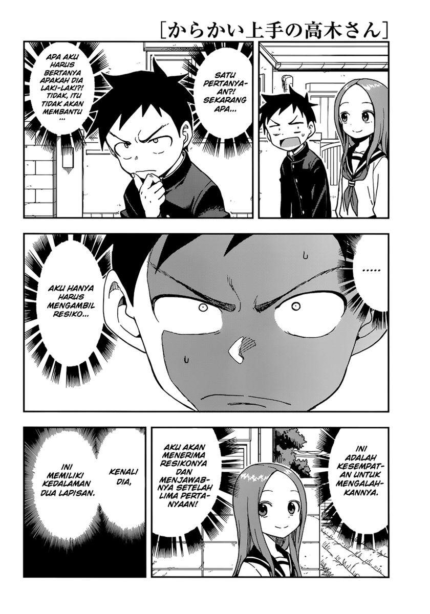 Karakai Jouzu no Takagi-san Chapter 143