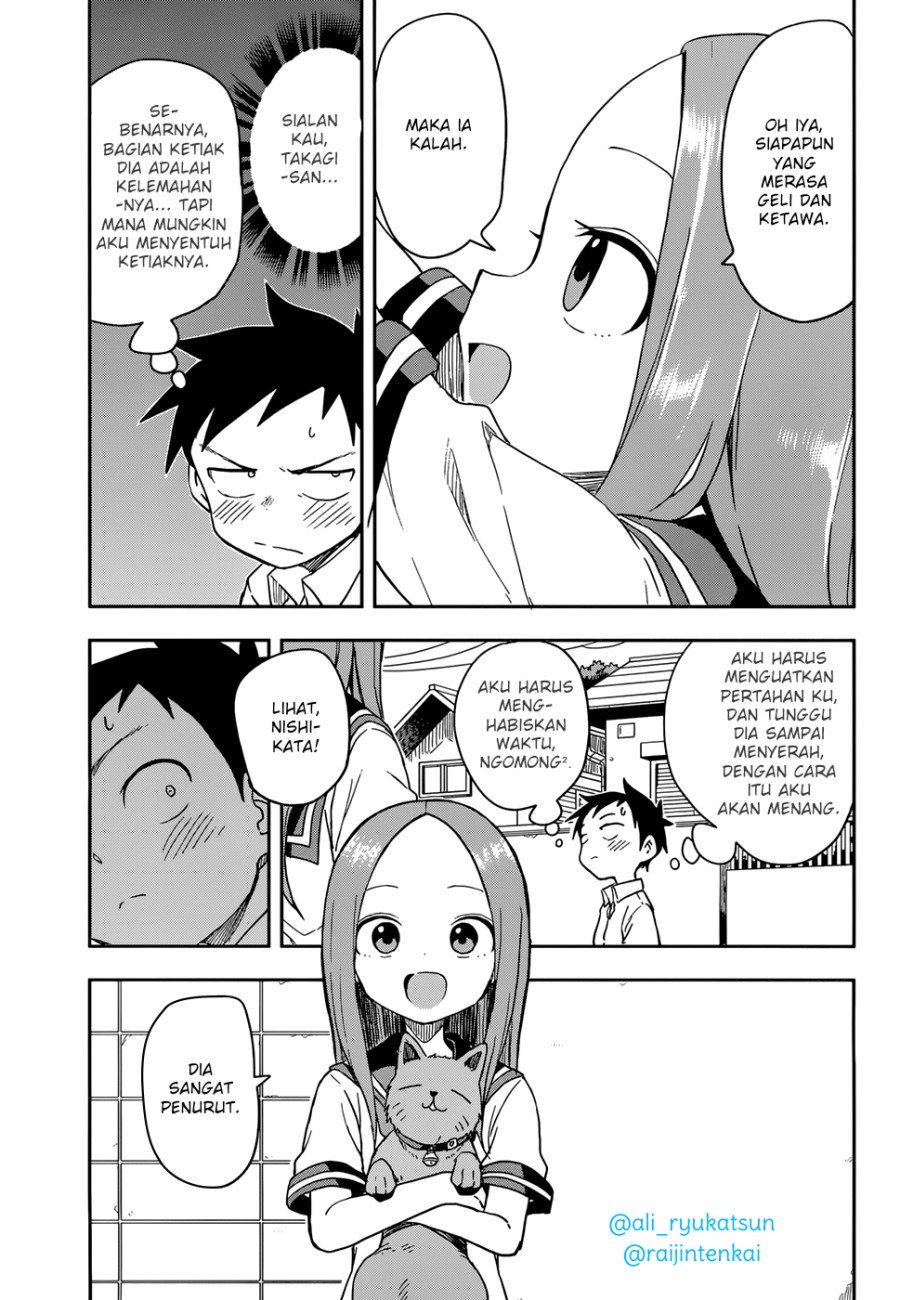 Karakai Jouzu no Takagi-san Chapter 147