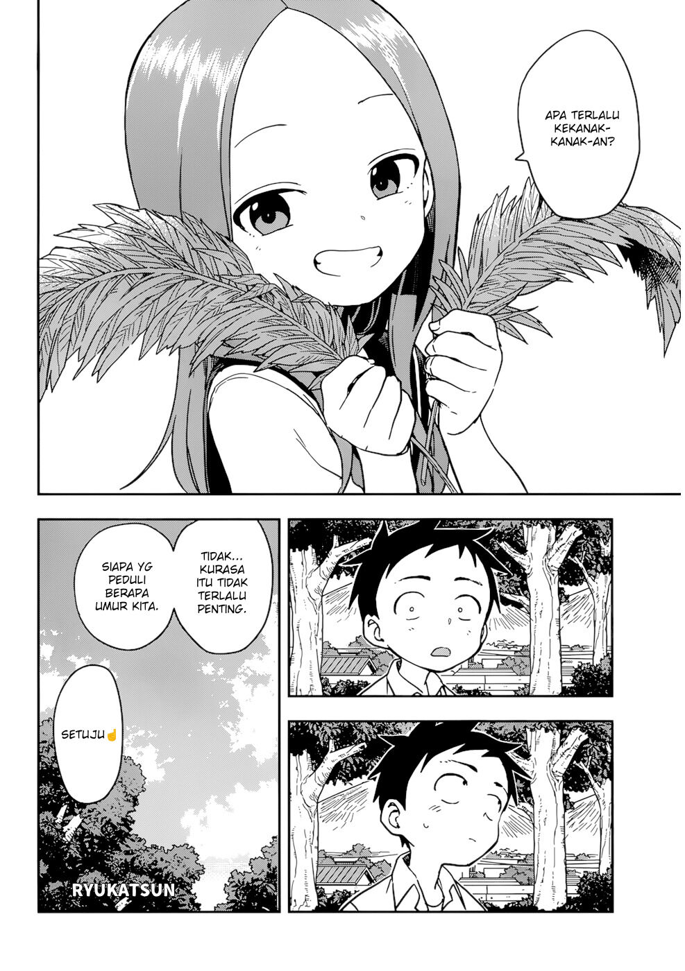 Karakai Jouzu no Takagi-san Chapter 149