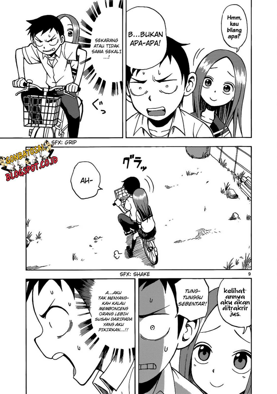 Karakai Jouzu no Takagi-san Chapter 15