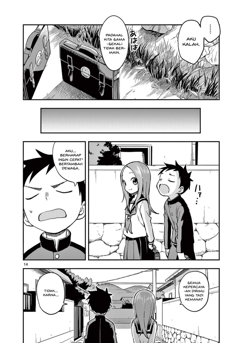 Karakai Jouzu no Takagi-san Chapter 156