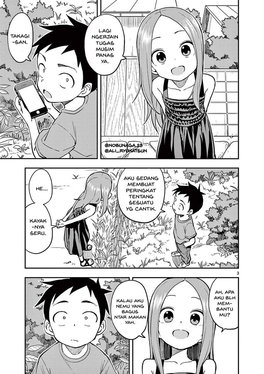 Karakai Jouzu no Takagi-san Chapter 157