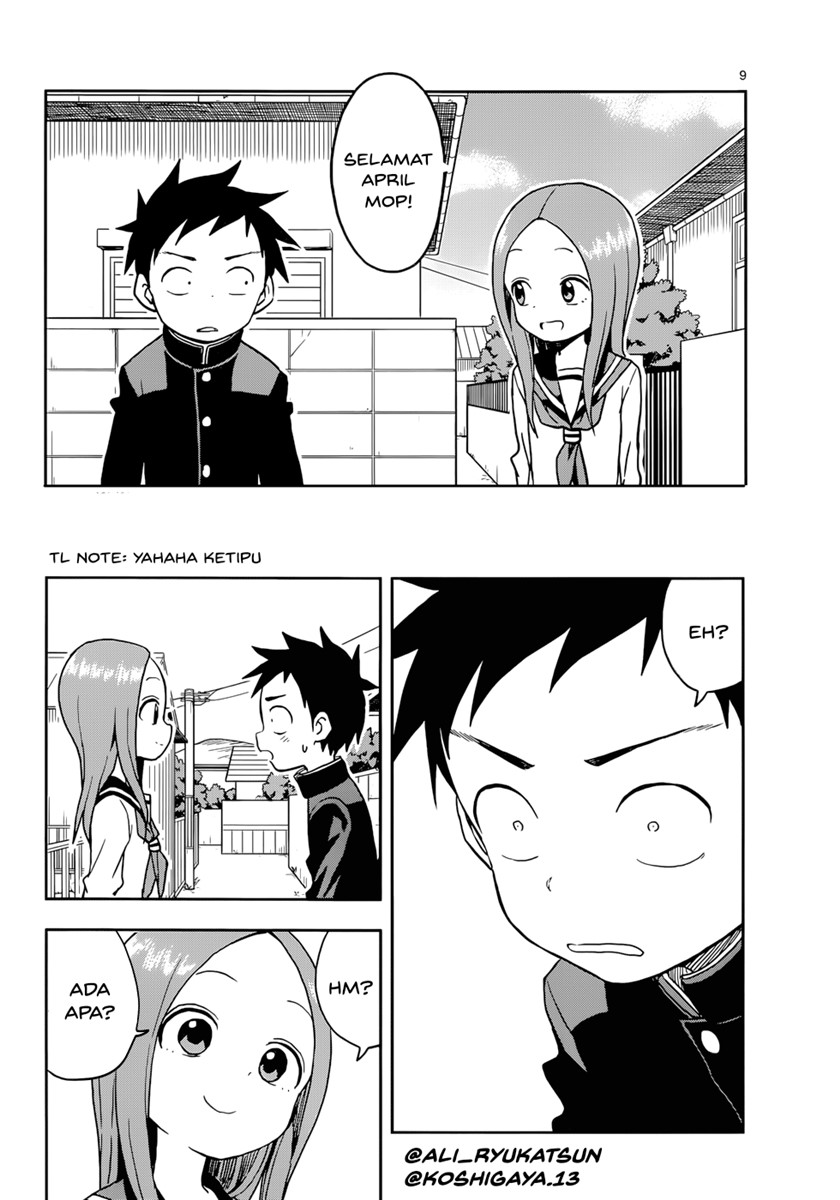 Karakai Jouzu no Takagi-san Chapter 158