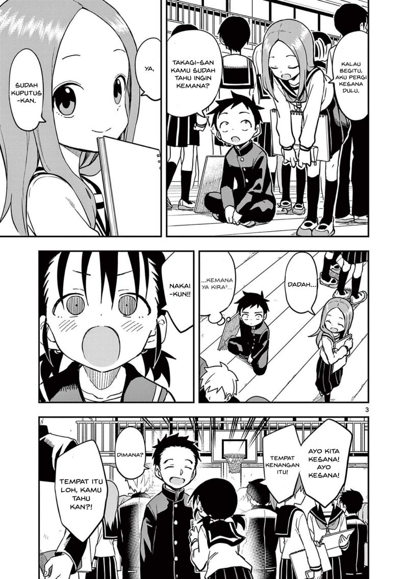 Karakai Jouzu no Takagi-san Chapter 159