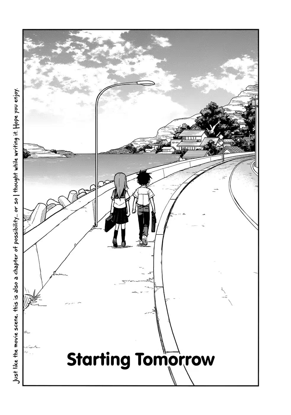 Karakai Jouzu no Takagi-san Chapter 161.5