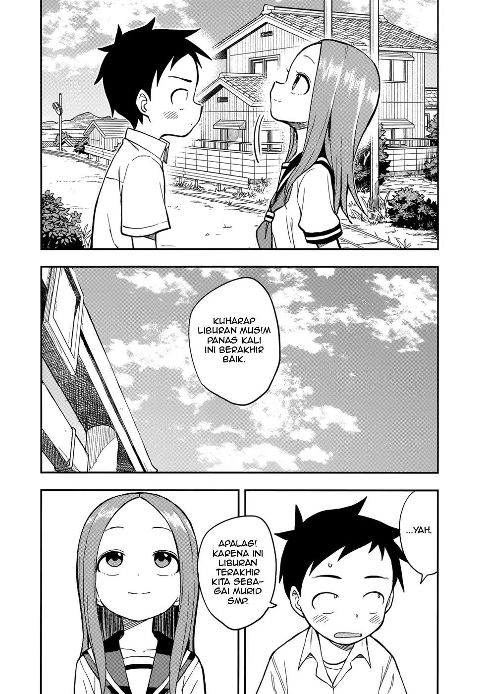 Karakai Jouzu no Takagi-san Chapter 161.5