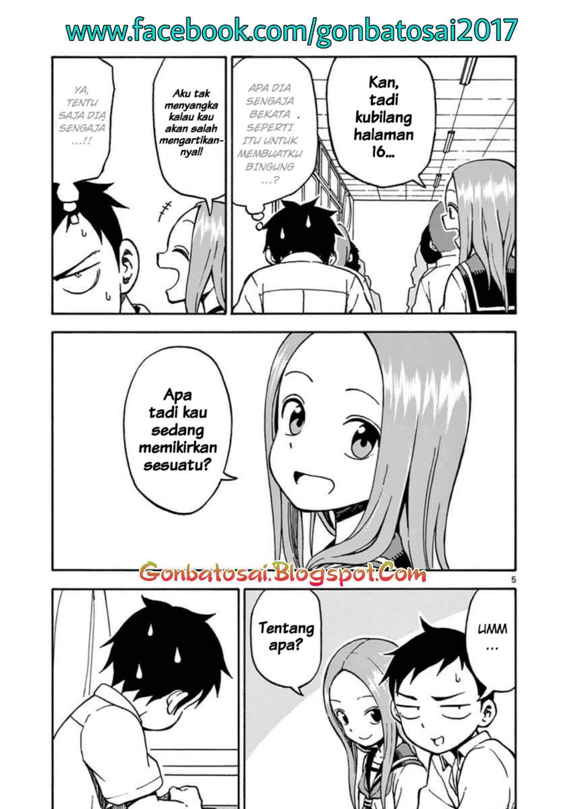 Karakai Jouzu no Takagi-san Chapter 22