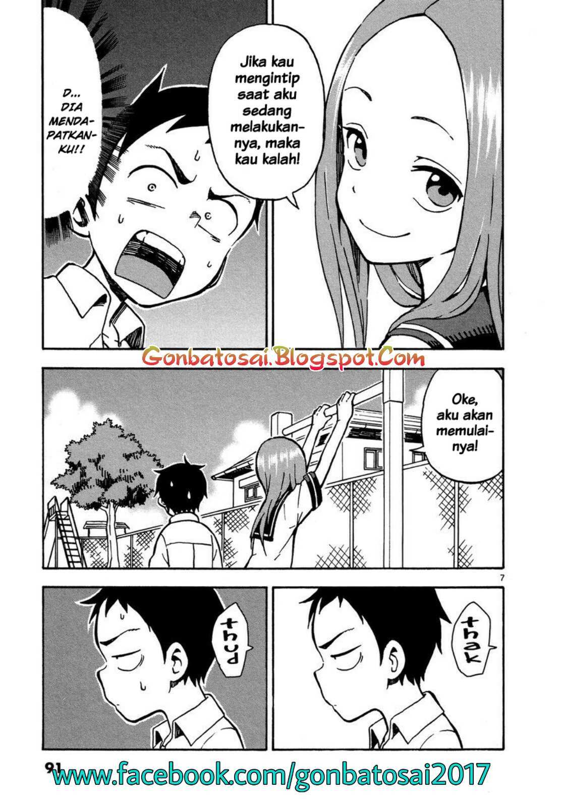 Karakai Jouzu no Takagi-san Chapter 23