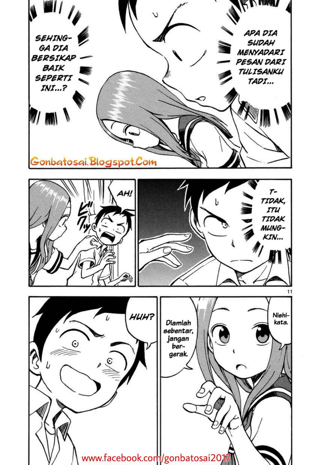 Karakai Jouzu no Takagi-san Chapter 25