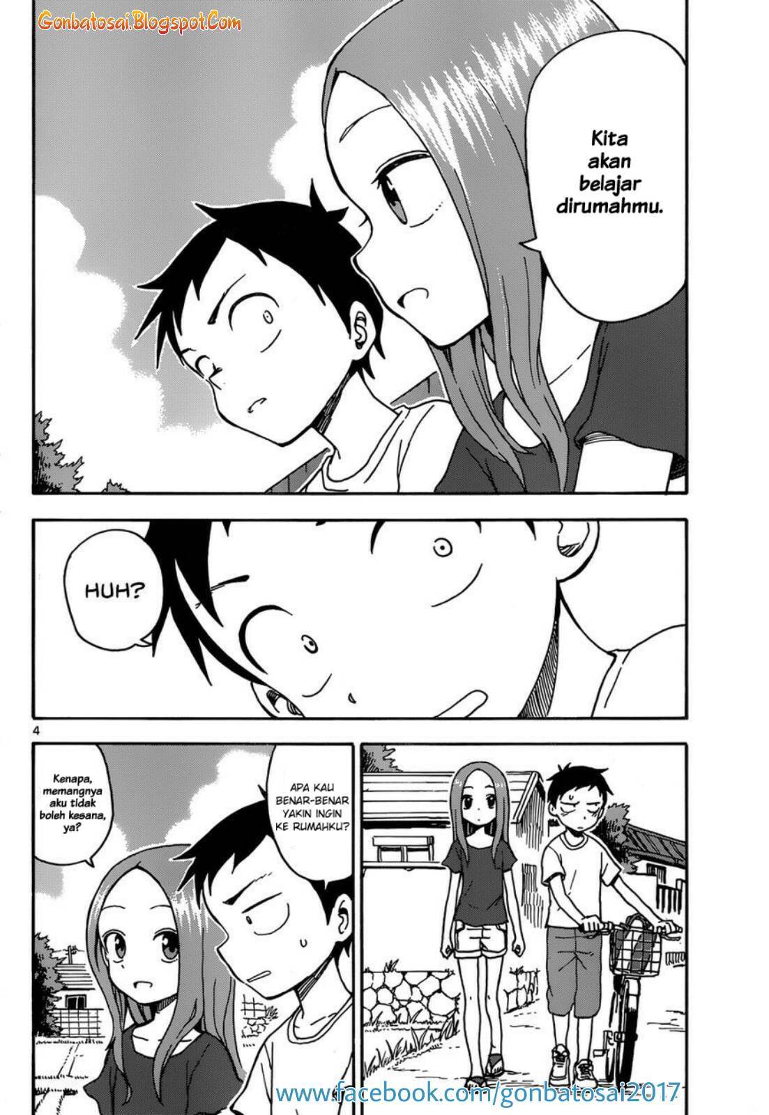 Karakai Jouzu no Takagi-san Chapter 28