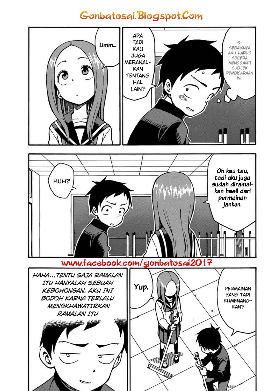 Karakai Jouzu no Takagi-san Chapter 29