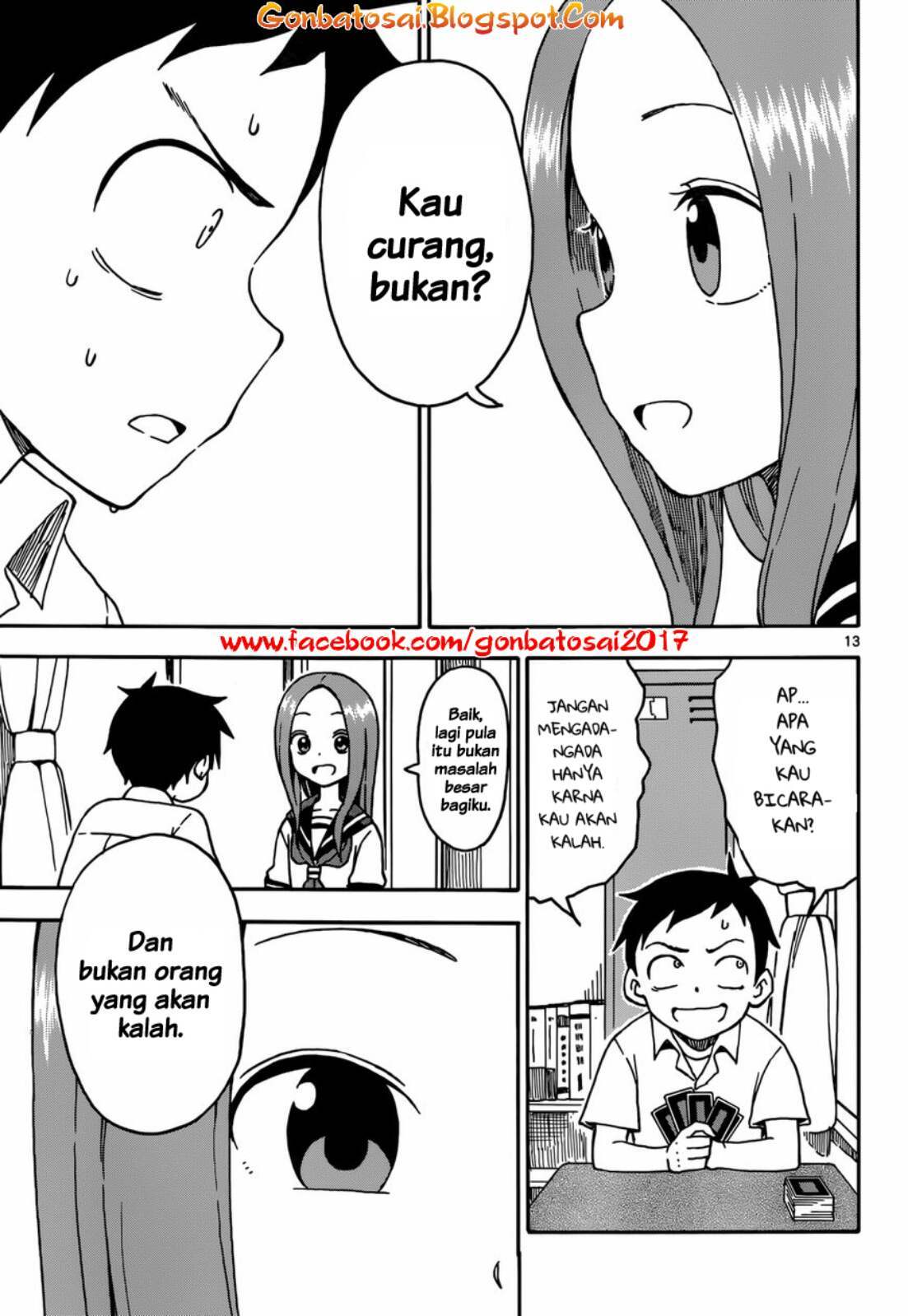 Karakai Jouzu no Takagi-san Chapter 33