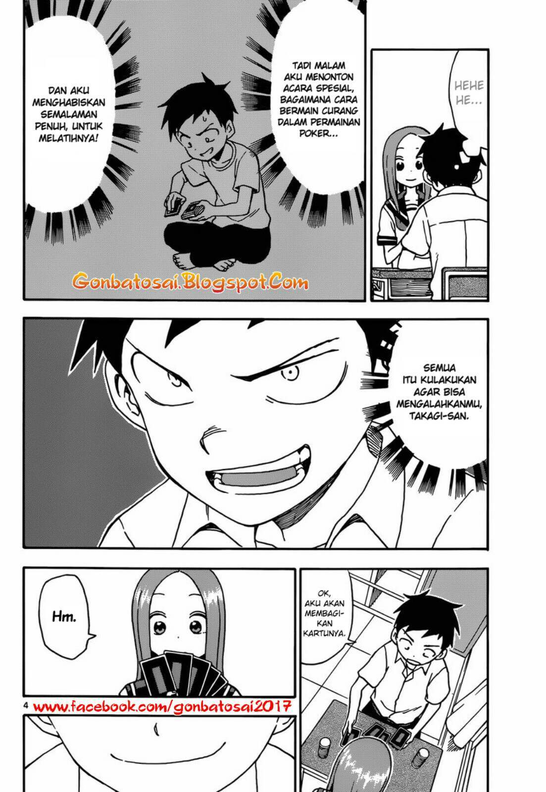 Karakai Jouzu no Takagi-san Chapter 33